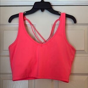 Women's Calvin Klein Pink Sports Bra/Tank Top